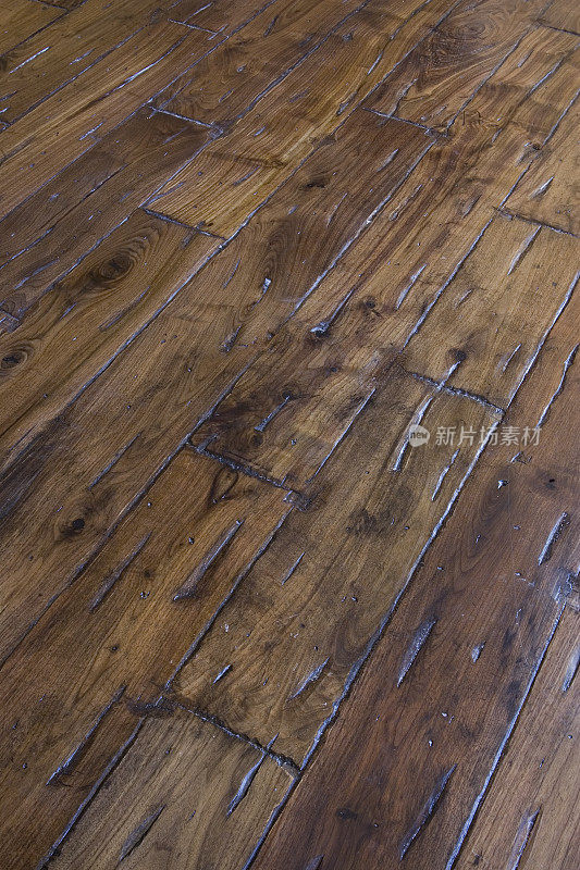 硬木Floor-Distressed Alderwood